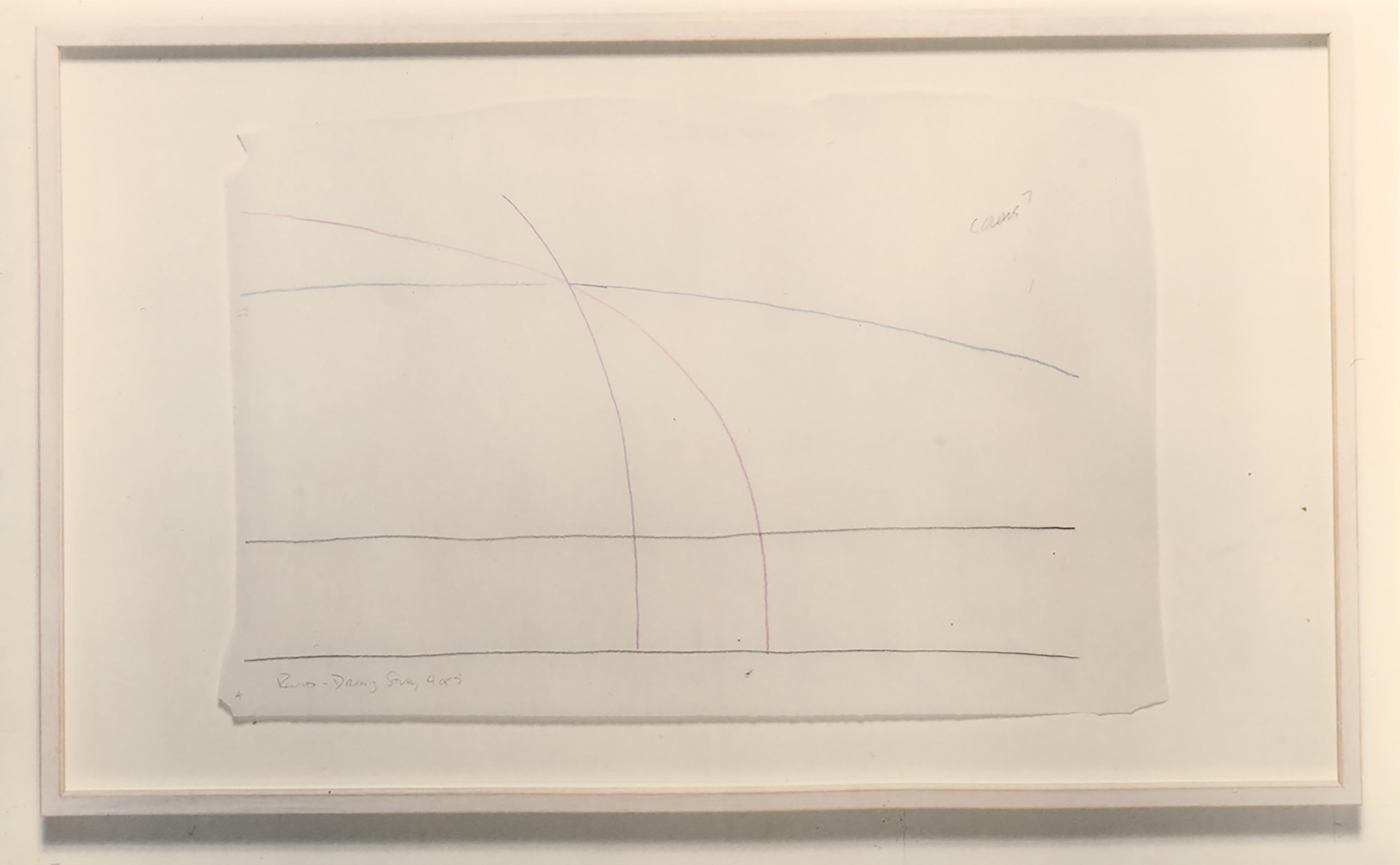 Max Neuhaus, Study for the drawing u0027Roundu0027